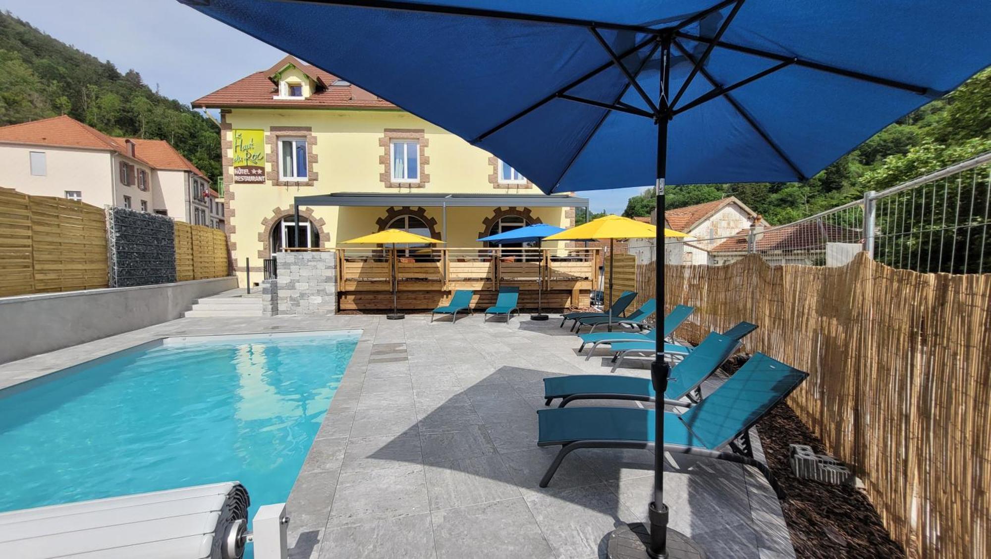 Hotel Restaurant Du Haut Du Roc Basse-sur-le-Rupt Exteriér fotografie